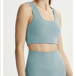 EUC Varley Delta Bra - Jade XS